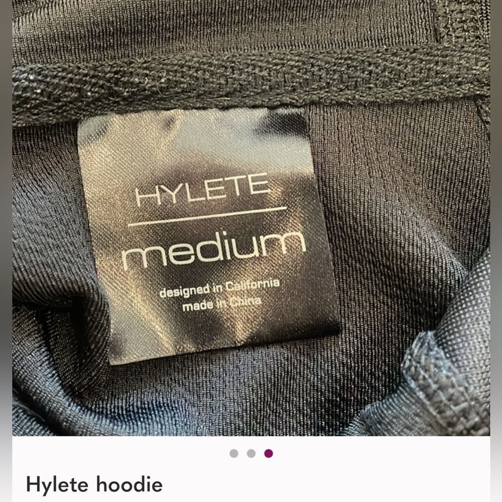 HYLETE: hoodie
medium long sleeve s
Side pockets
designed in California - Picture 9 of 16